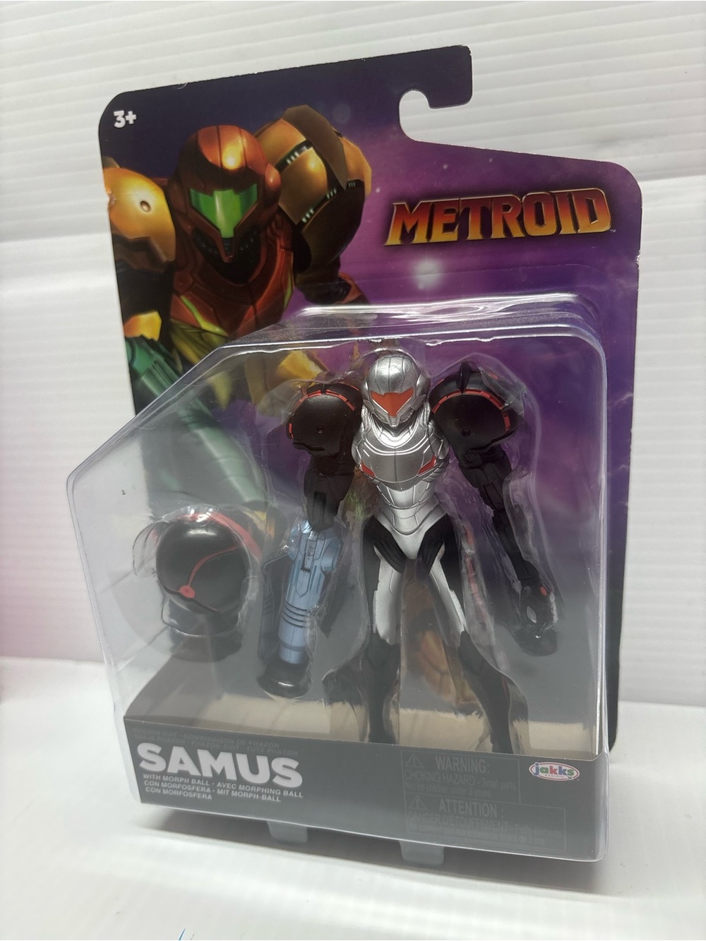 Nintendo Metroid Samus Aran Phazon Suit 5" Action Figure by Jakks Pacific NEW
